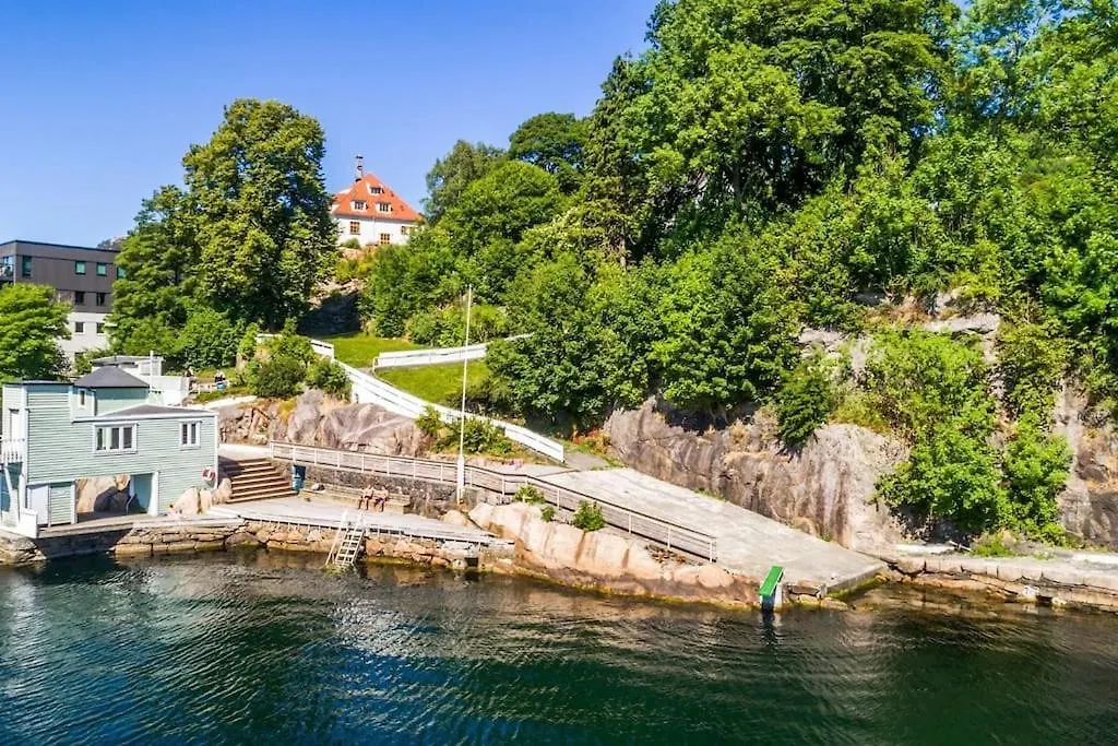 Apartment Ferienwohnung Moderne Bergenshus Med Privat Hage Og Parkering Norwegen